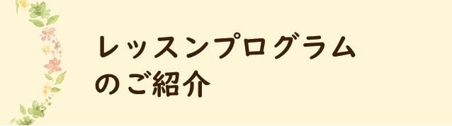 レッスンプログラム